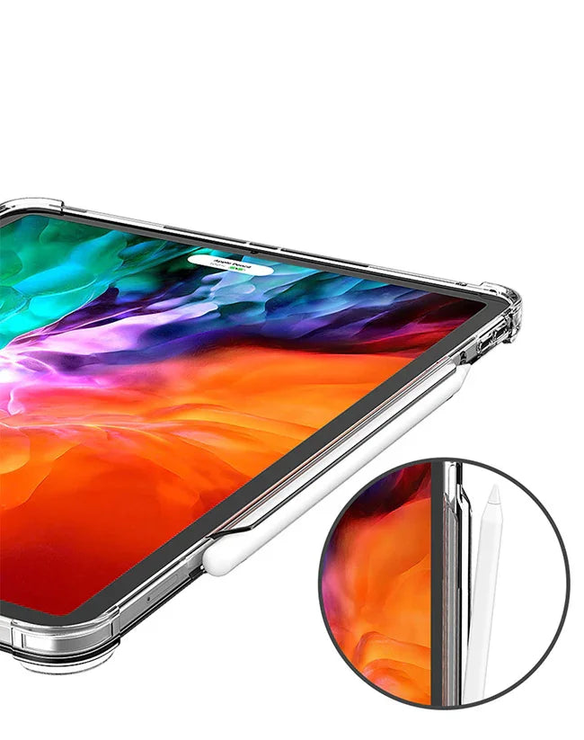 Araree Flexield Sp Case With Pencil Holder For Apple iPad Pro 12.9 (2021) - Clear - Tashqila Araree Flexield Sp Case With Pencil Holder For Apple iPad Pro 12.9 (2021) - Clear - Tashqila